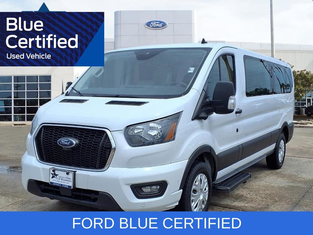 2023 Ford Transit-350 XLT White at North Houston Mitsubishi