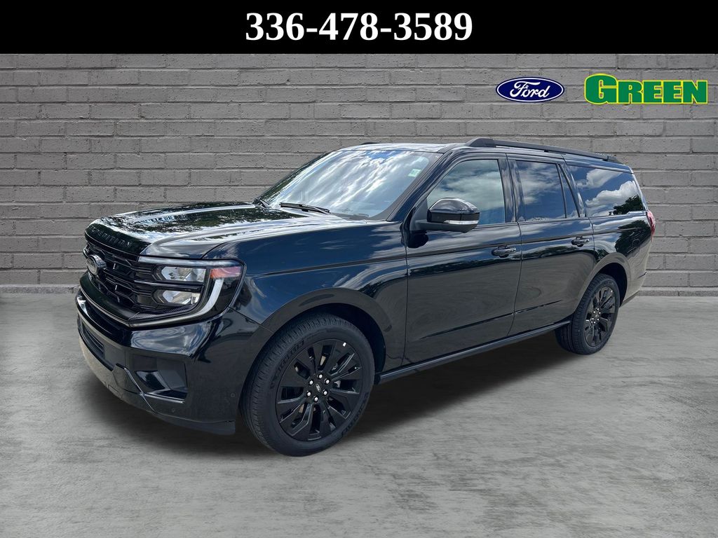 Agate Black Metallic 2025 Ford Expedition SUV / Crossover Four-Wheel Drive Automatic