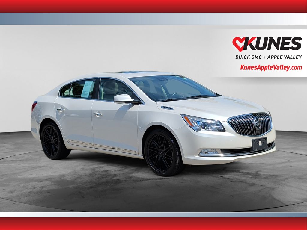 White Diamond Clearcoat 2014 Buick LaCrosse Sedan Front-Wheel Drive 6-Speed Automatic Overdrive