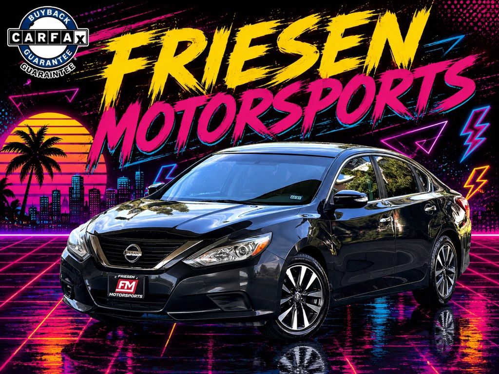 Storm Blue 2017 Nissan Altima Sedan Front-Wheel Drive Continuously Variable Transmission