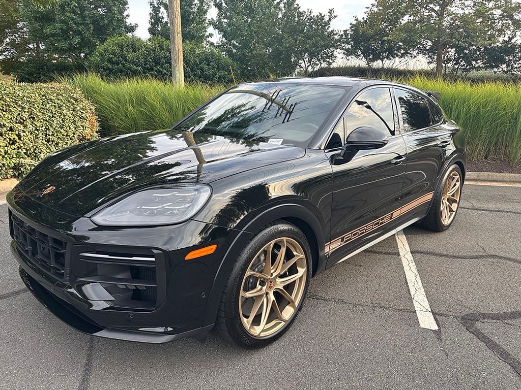 Black 2025 Porsche Cayenne SUV / Crossover All-Wheel Drive 8-Speed Automatic