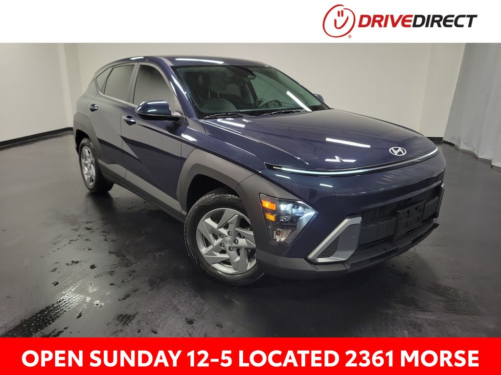 Denim Blue Pearl 2025 Hyundai Kona SUV / Crossover Front-Wheel Drive Continuously Variable Transmission