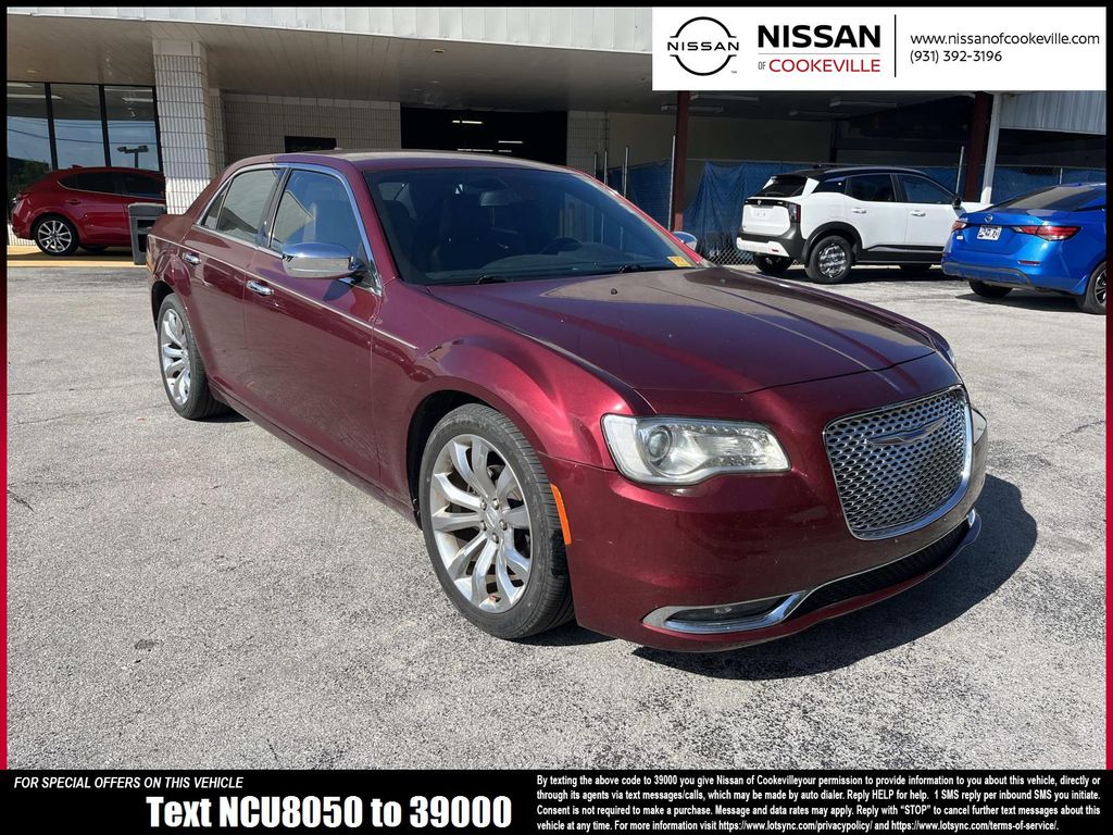 Velvet Red Pearlcoat 2019 Chrysler 300 Sedan Rear-Wheel Drive 8-Speed Automatic