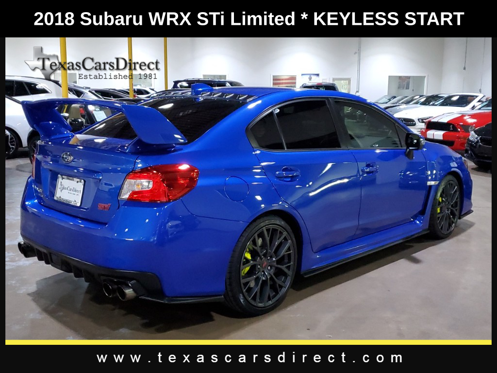 2018 Subaru WRX STi Limited 10