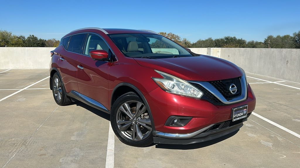2017 Nissan Murano Platinum Red at Legacy Ford