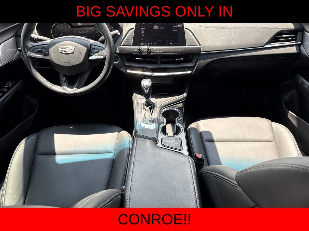 2021 Cadillac CT4 Luxury Gray at AutoSavvy Houston Southwest
