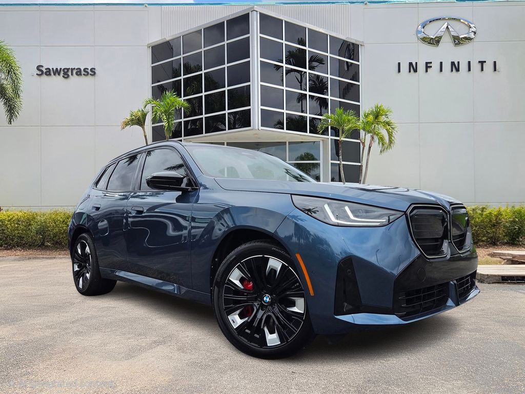 Blue Metallic 2025 BMW X3 SUV / Crossover All-Wheel Drive 8-Speed Automatic