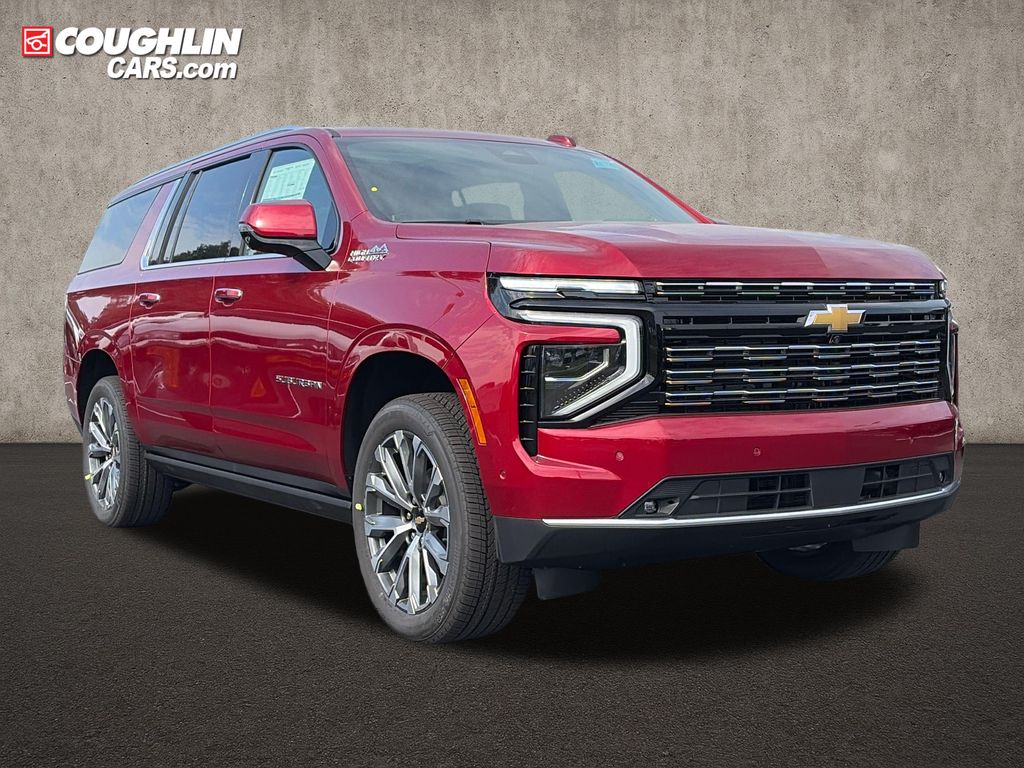 Radiant Red Tintcoat 2026 Chevrolet Suburban SUV / Crossover Four-Wheel Drive Automatic