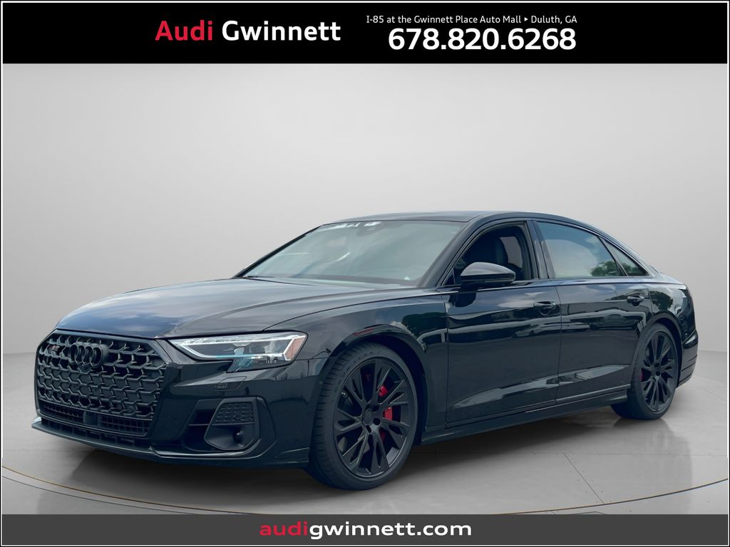 Black 2026 Audi S8 4.0T quattro Sedan All-Wheel Drive 8-Speed Automatic