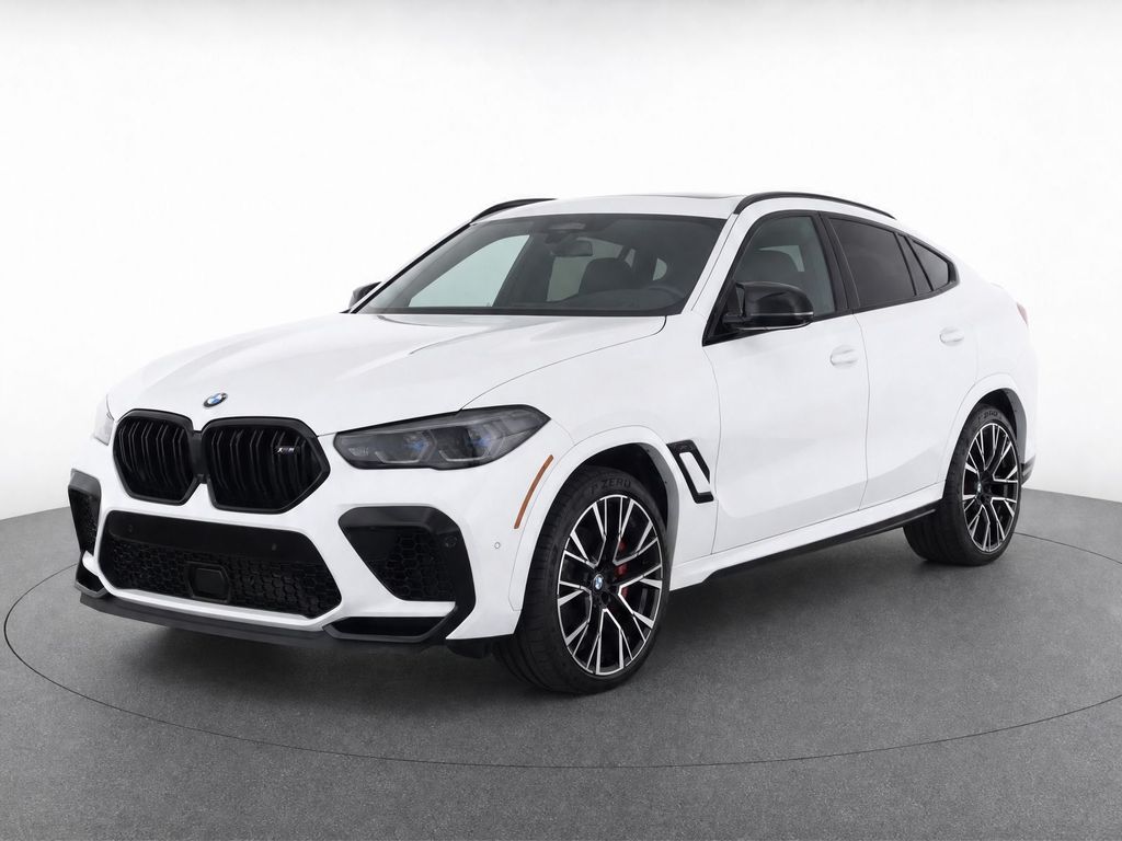 Alpine White 2023 BMW X6 M SUV / Crossover All-Wheel Drive 8-Speed Automatic