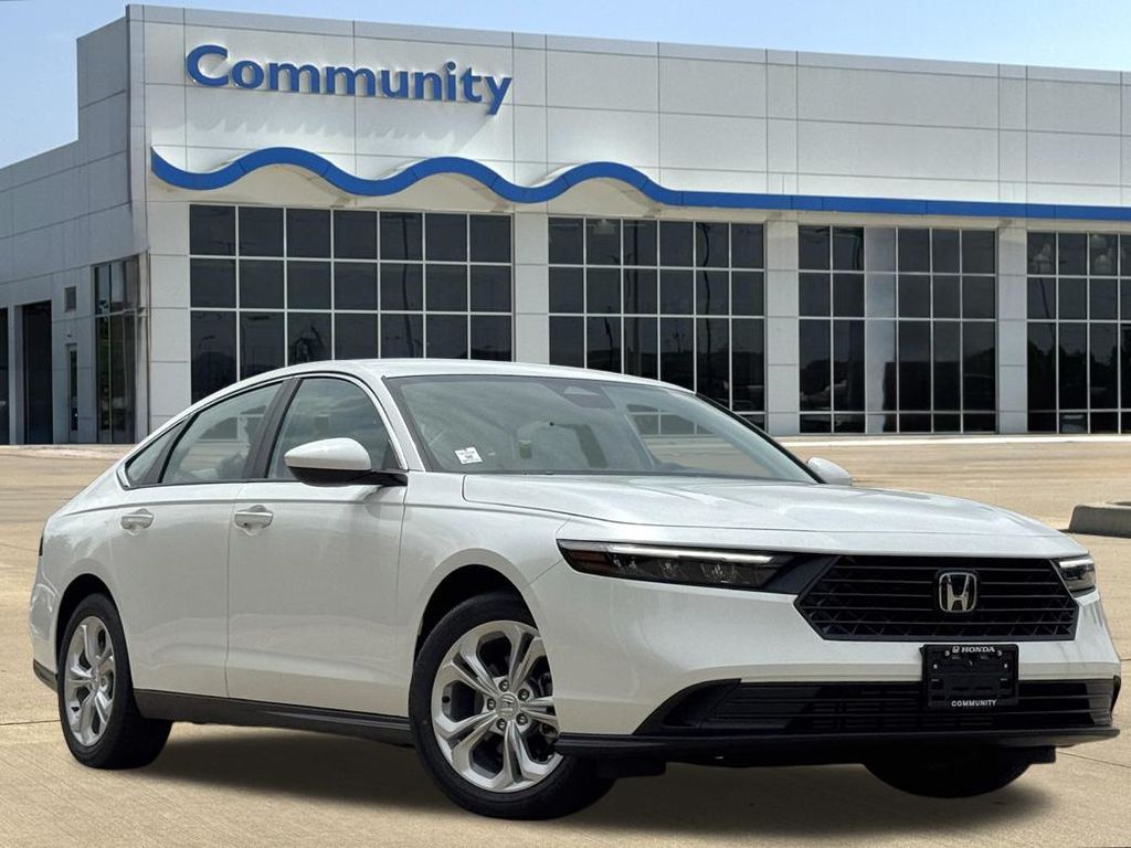 2026 Honda Accord LX White at Community Honda