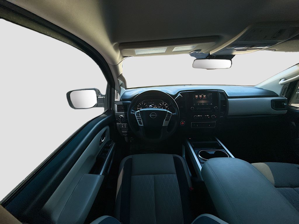 2024 Nissan Titan SV White at Bayshore Chrysler Jeep Dodge Ram