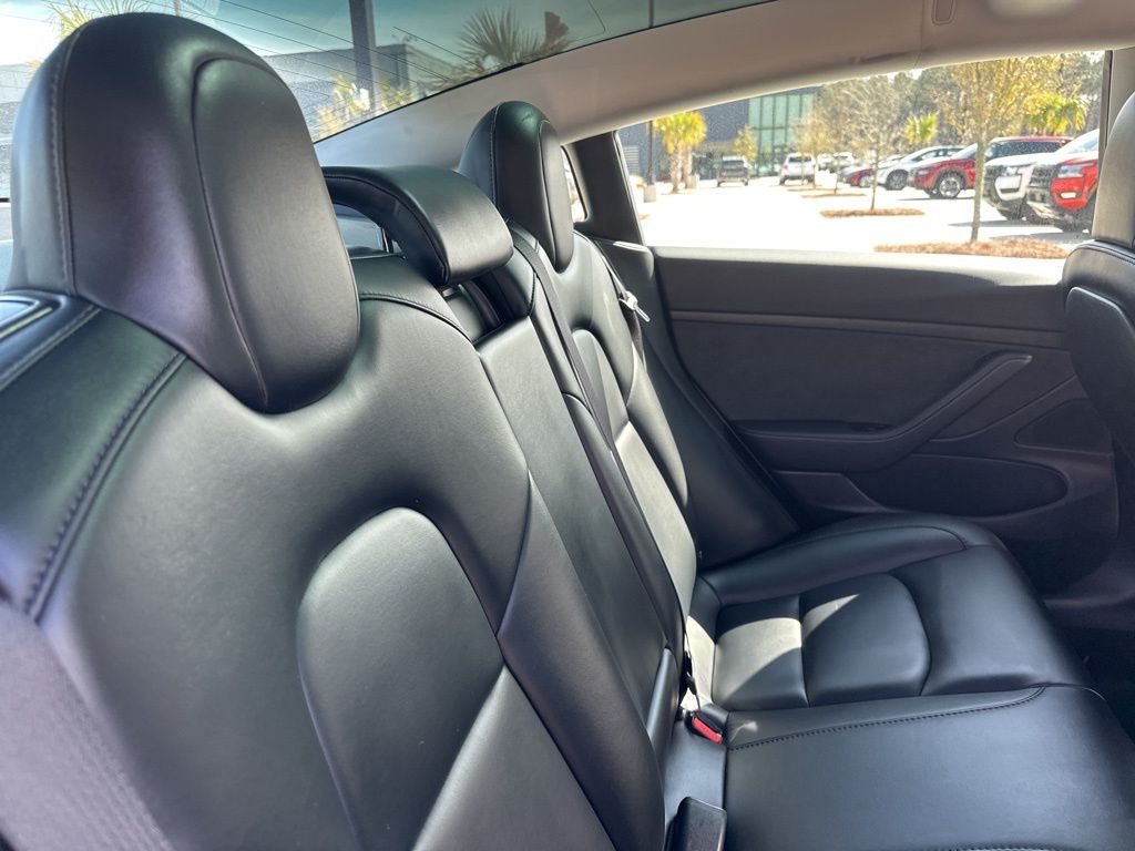 2020 Pearl White Multi-Coat Tesla Model 3 Standard RWD Sedan
