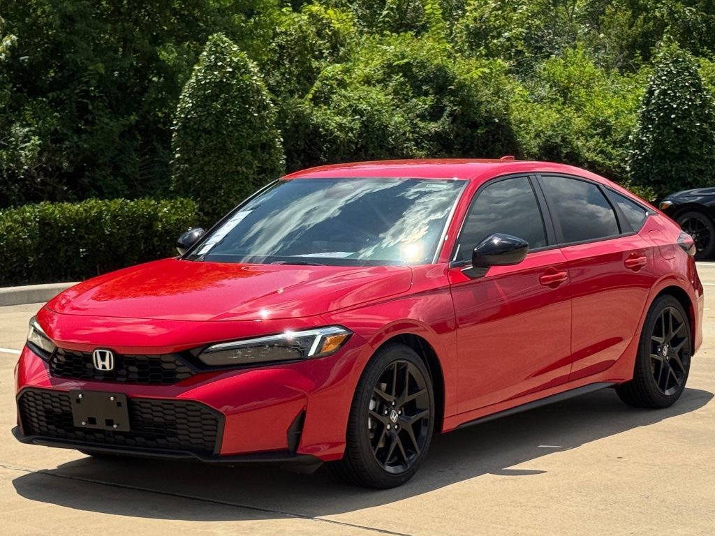 2026 Honda Civic Sport Red at Community Honda