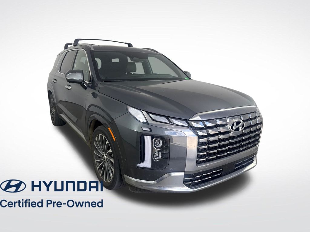 Gray (Steel Graphite) 2024 Hyundai Palisade SUV / Crossover Front-Wheel Drive 8-Speed Automatic