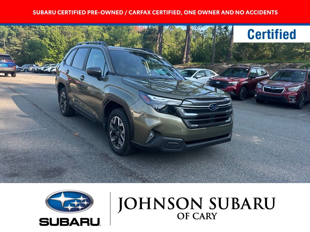 Green 2025 Subaru Forester SUV / Crossover All-Wheel Drive Continuously Variable Transmission