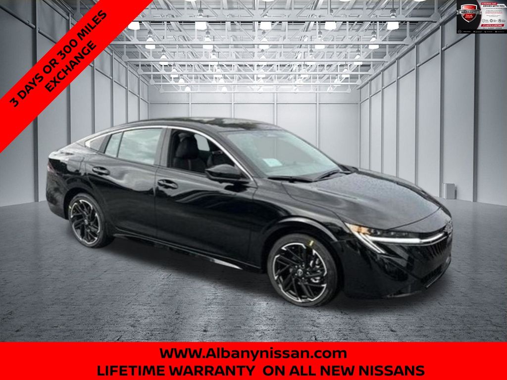 Super Black 2026 Nissan Sentra Sedan Front-Wheel Drive Continuously Variable Transmission