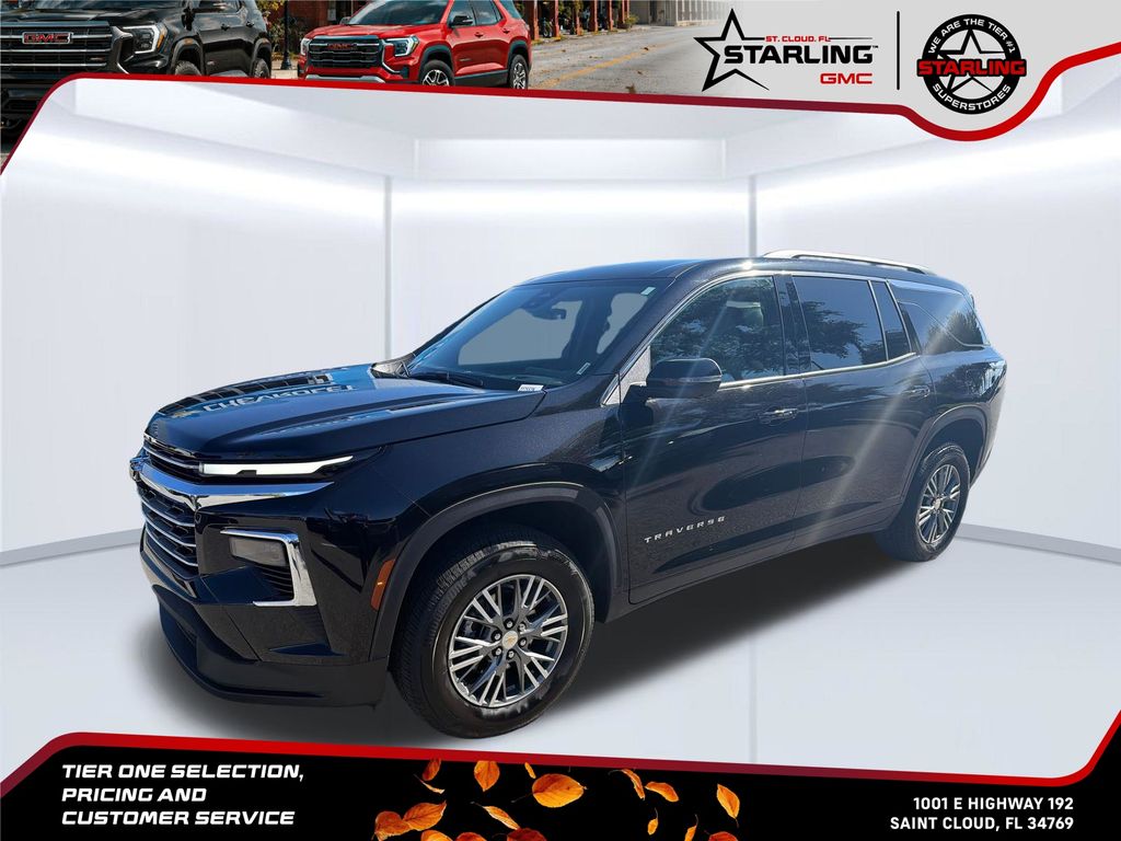 Mosaic Black Metallic 2026 Chevrolet Traverse SUV / Crossover Front-Wheel Drive 8-Speed Automatic