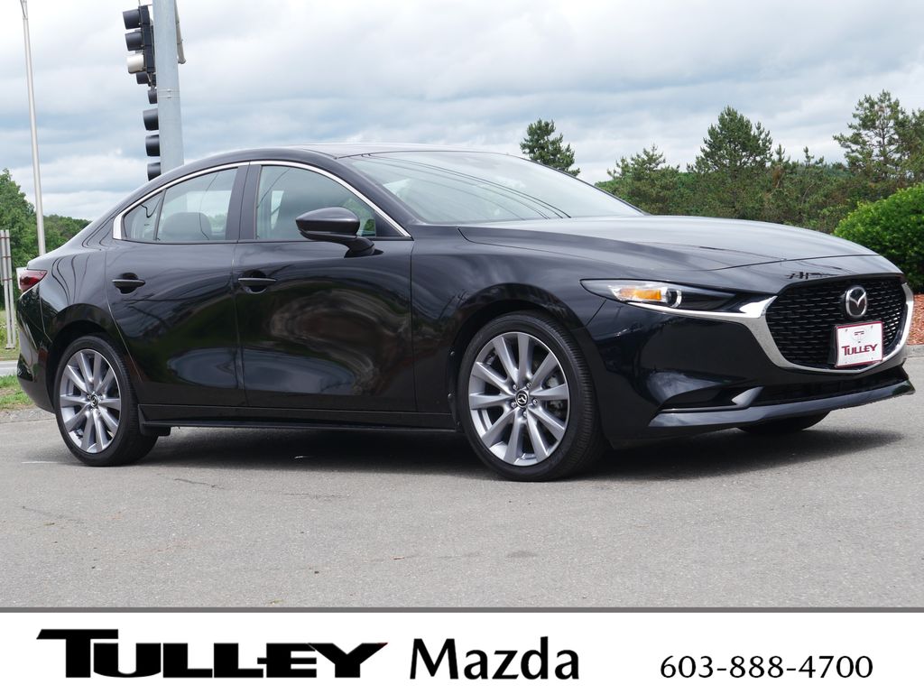 Jet Black Mica 2023 Mazda MAZDA3 Sedan Front-Wheel Drive 6-Speed Automatic