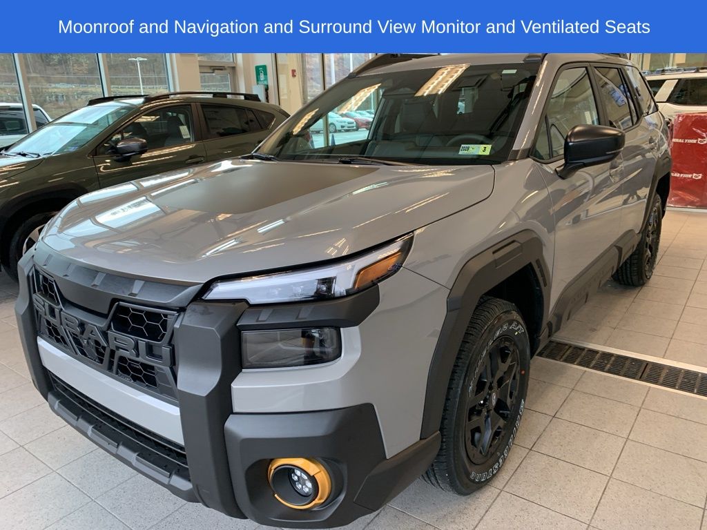 New 2026 Gray Subaru Wilderness image 2