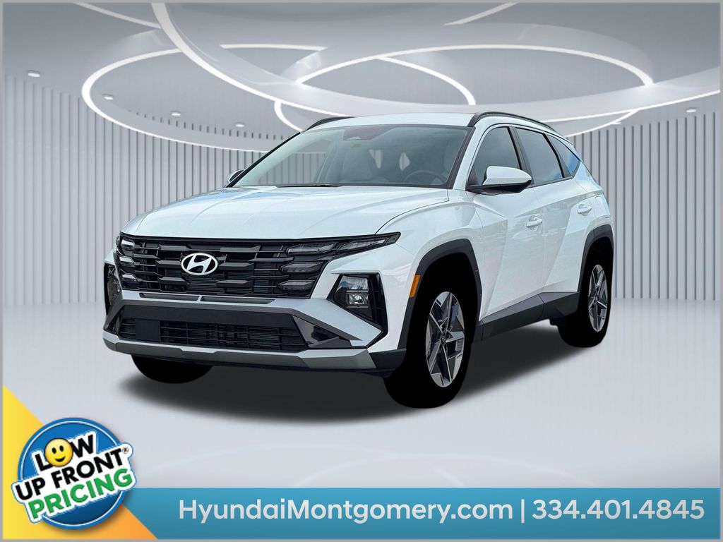White Pearl 2026 Hyundai Tucson SUV / Crossover Front-Wheel Drive 8-Speed Automatic