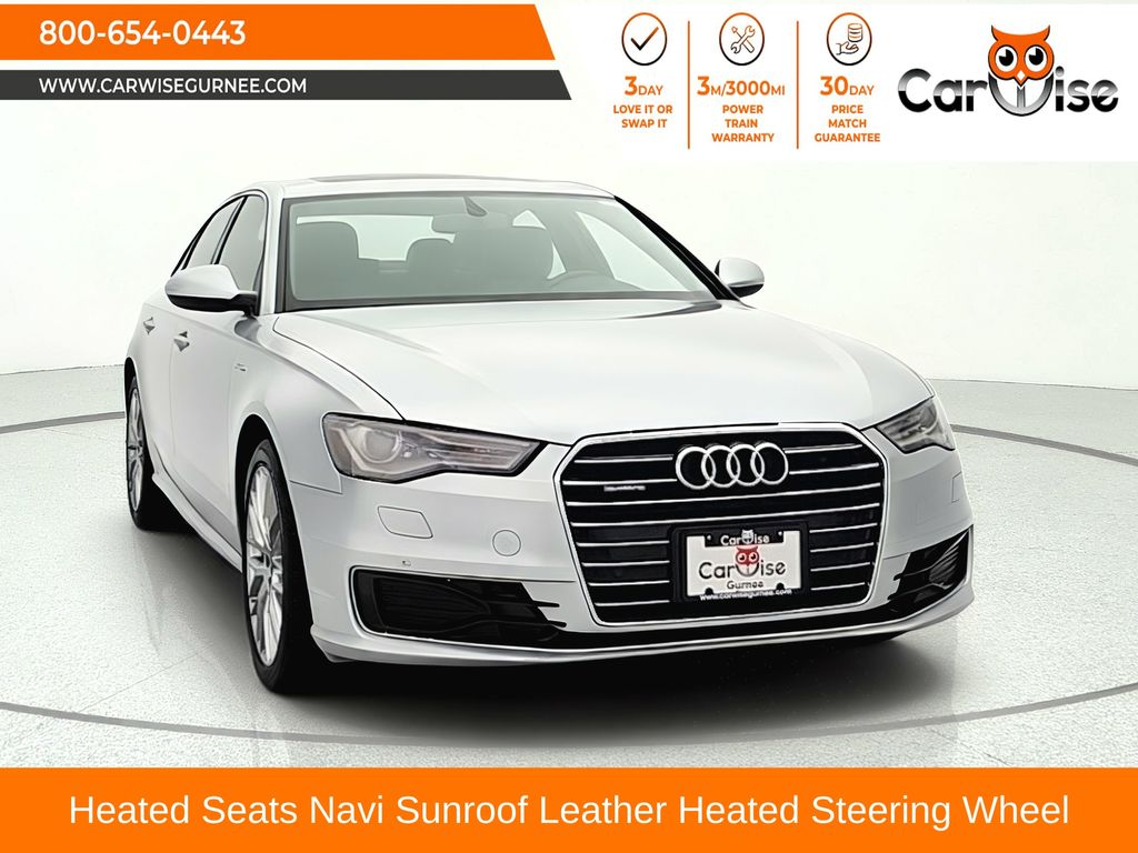 Silver Metallic 2016 Audi A6 Sedan All-Wheel Drive 8-Speed Automatic