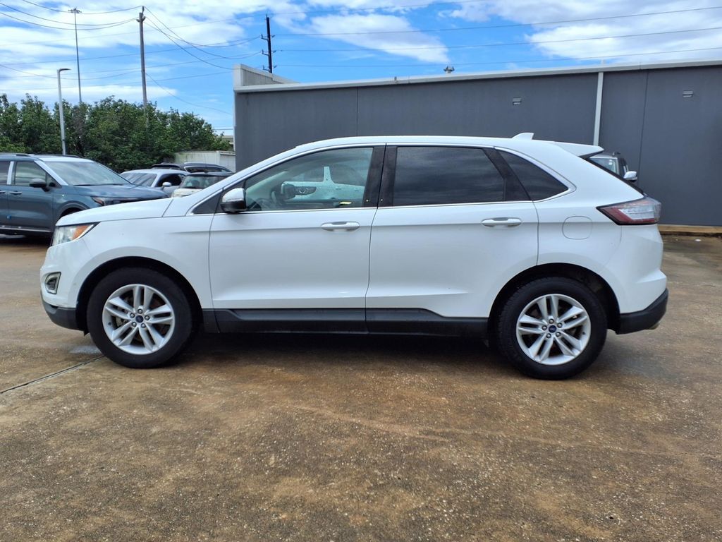 2015 Ford Edge SEL White at Autostrade