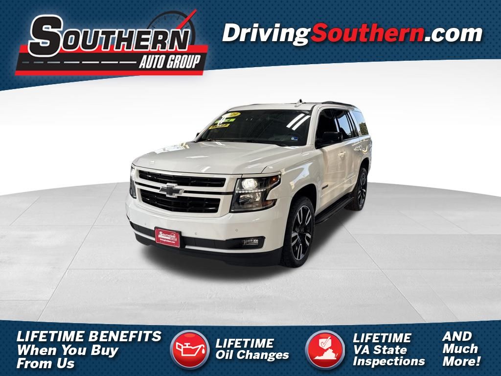 White 2019 Chevrolet Tahoe SUV / Crossover Four-Wheel Drive