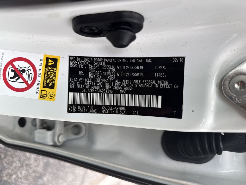 2018 Toyota Highlander Limited White at Big Star Chrysler Jeep Dodge Ram 