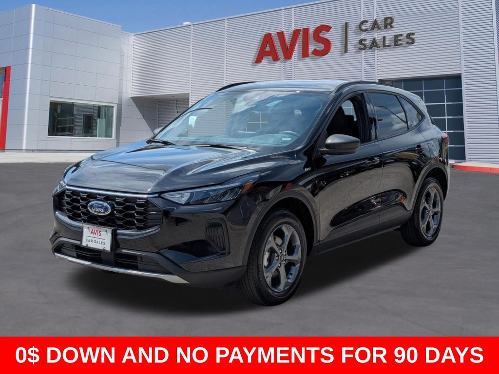 Agate Black Metallic 2025 Ford Escape ST-Line AWD SUV / Crossover All-Wheel Drive 8-Speed Automatic