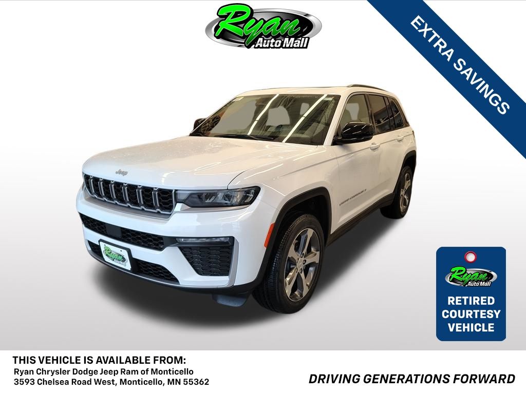 Bright White Clearcoat 2026 Jeep Grand Cherokee SUV / Crossover Four-Wheel Drive 8-Speed Automatic