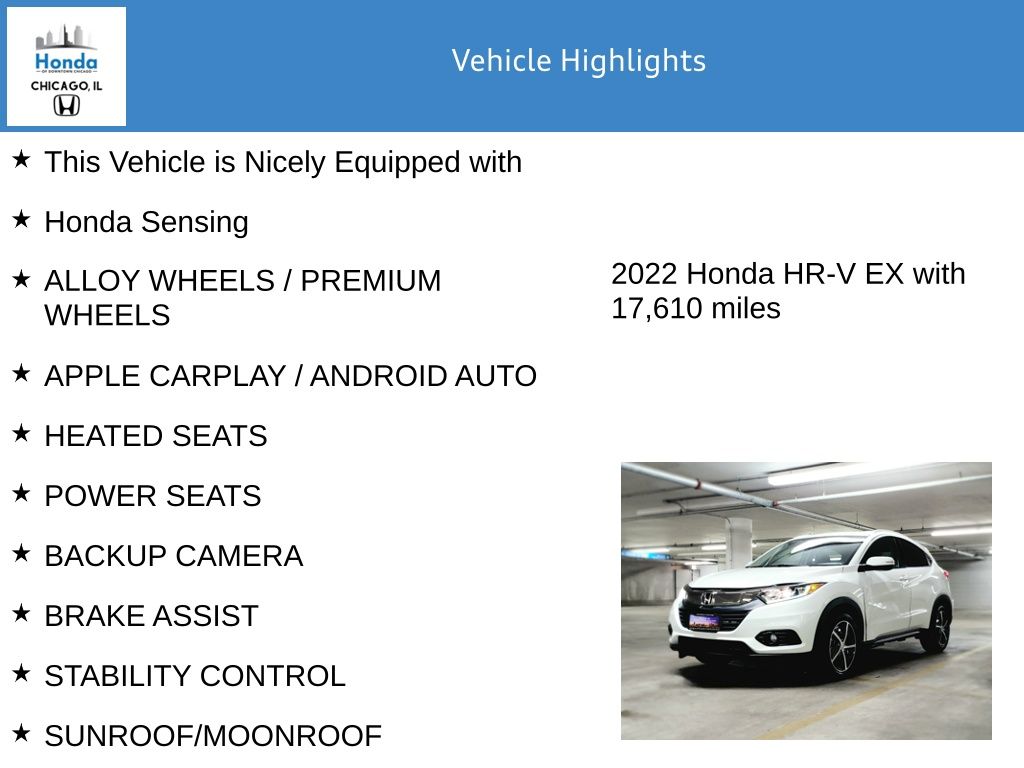 2022 Honda HR-V EX 7