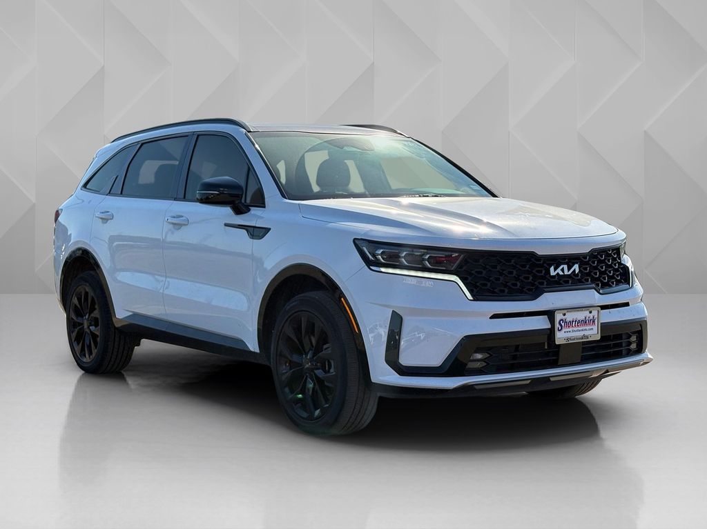 2022 Kia Sorento SX White at North Houston Mitsubishi