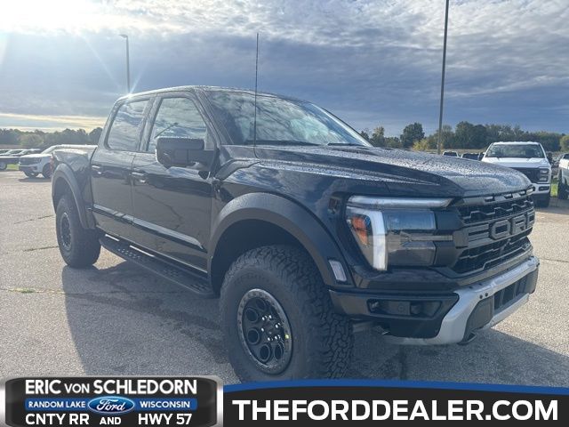 Agate Black Metallic 2025 Ford F-150 Pickup Truck Four-Wheel Drive Automatic