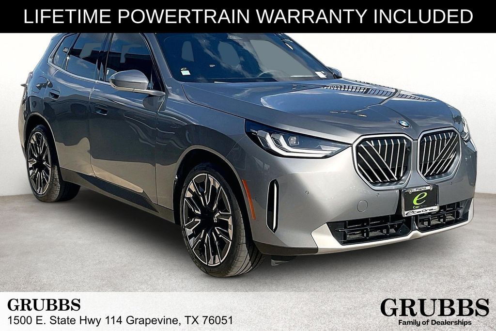 Gray Metallic 2025 BMW X3 SUV / Crossover All-Wheel Drive 8-Speed Automatic