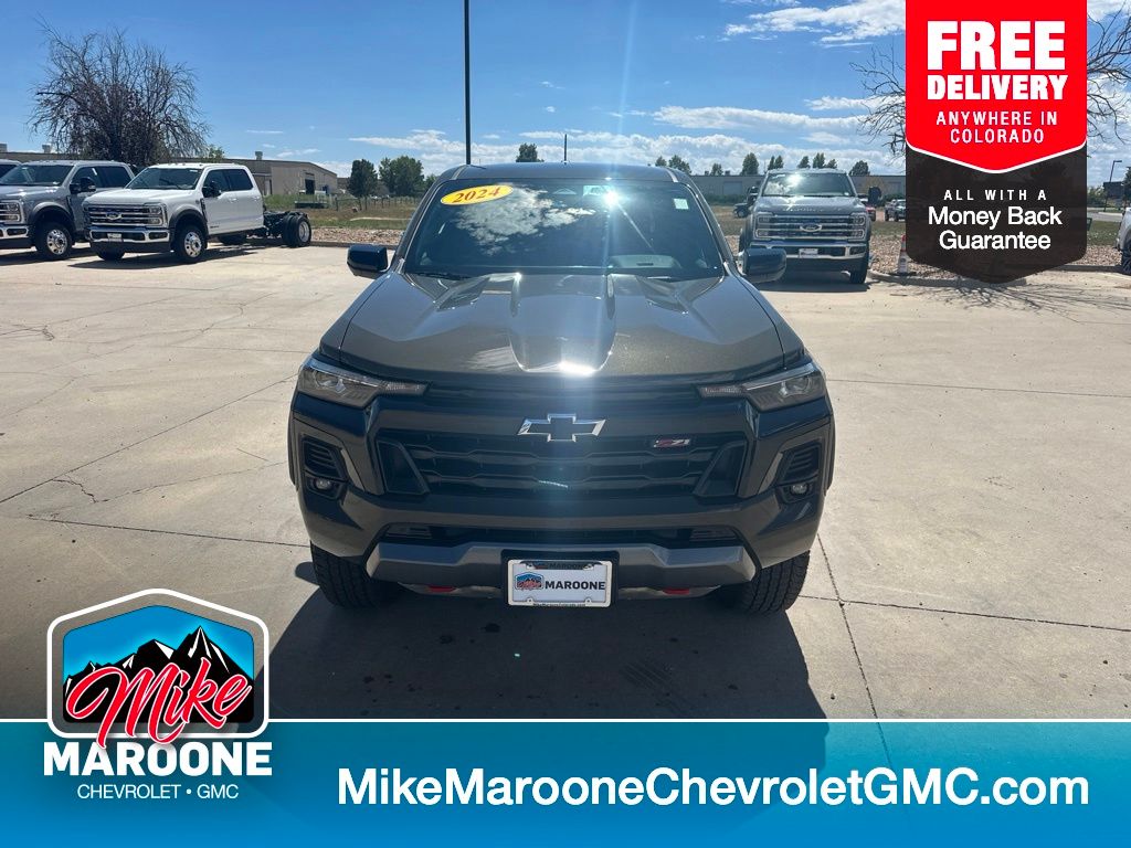 Harvest Bronze Metallic 2024 Chevrolet Colorado Pickup Truck Four-Wheel Drive 8-Speed Automatic