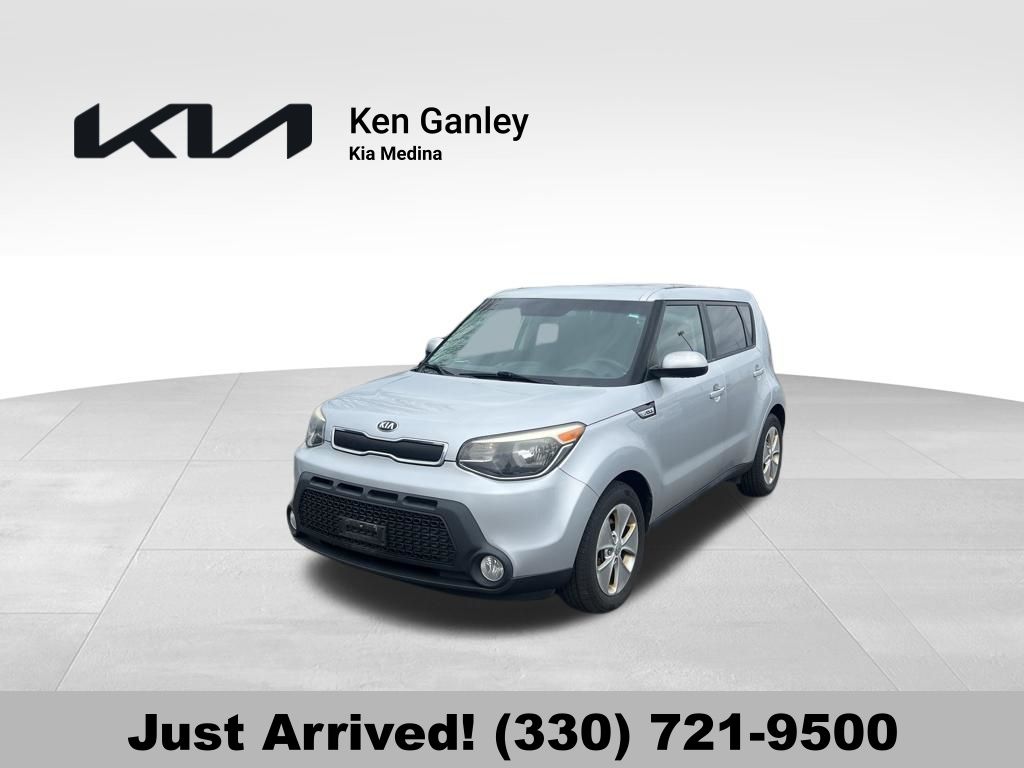 Bright Silver 2015 Kia Soul Base Wagon Front-Wheel Drive 6-Speed Automatic