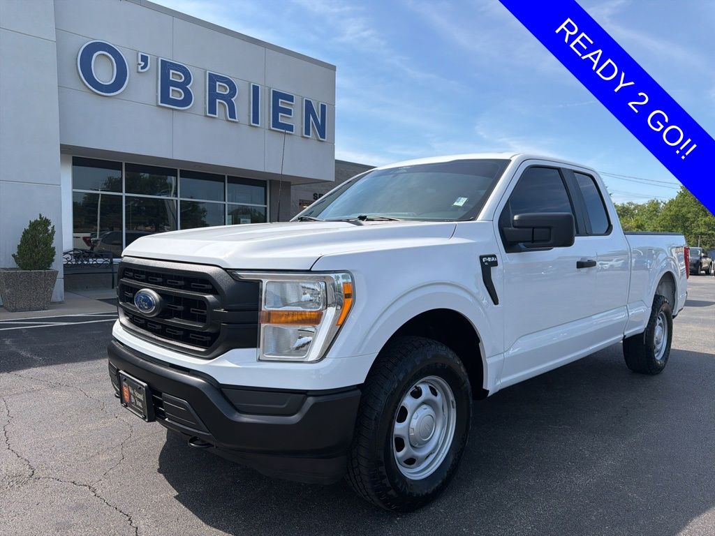 Oxford White 2022 Ford F-150 Pickup Truck Four-Wheel Drive Automatic