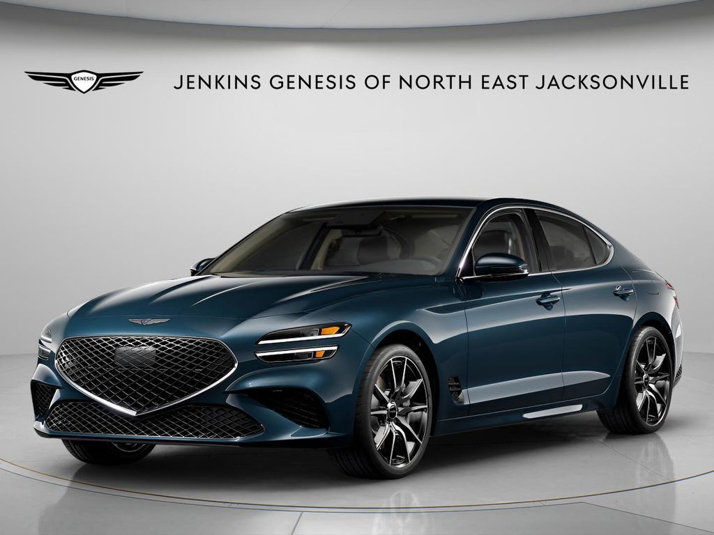 Tasman Blue 2025 Genesis G70 2.5T Standard RWD Sedan Rear-Wheel Drive 8-Speed Automatic