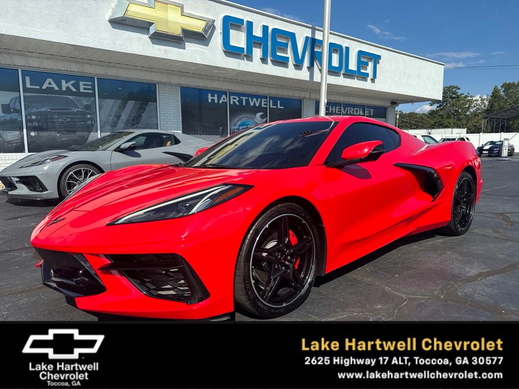 Torch Red 2020 Chevrolet Corvette Coupe Rear-Wheel Drive 8-Speed Dual Clutch