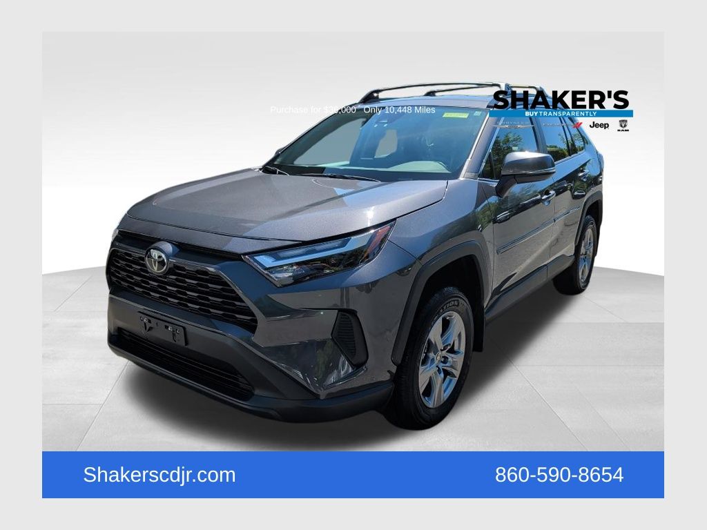 Magnetic Gray Metallic 2025 Toyota RAV4 SUV / Crossover All-Wheel Drive 8-Speed Automatic