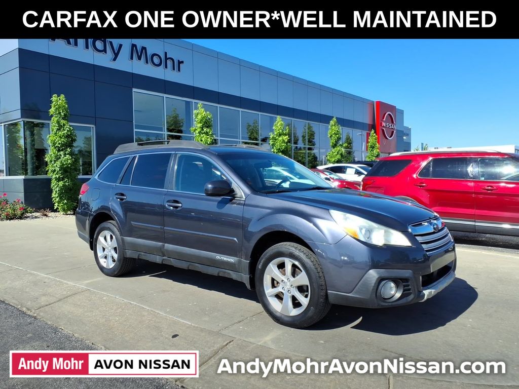 Graphite Gray Metallic 2013 Subaru Outback Wagon All-Wheel Drive Continuously Variable Transmission