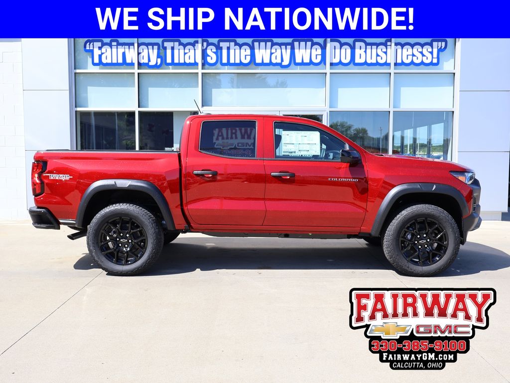 Radiant Red Tintcoat 2026 Chevrolet Colorado Pickup Truck Four-Wheel Drive 8-Speed Automatic