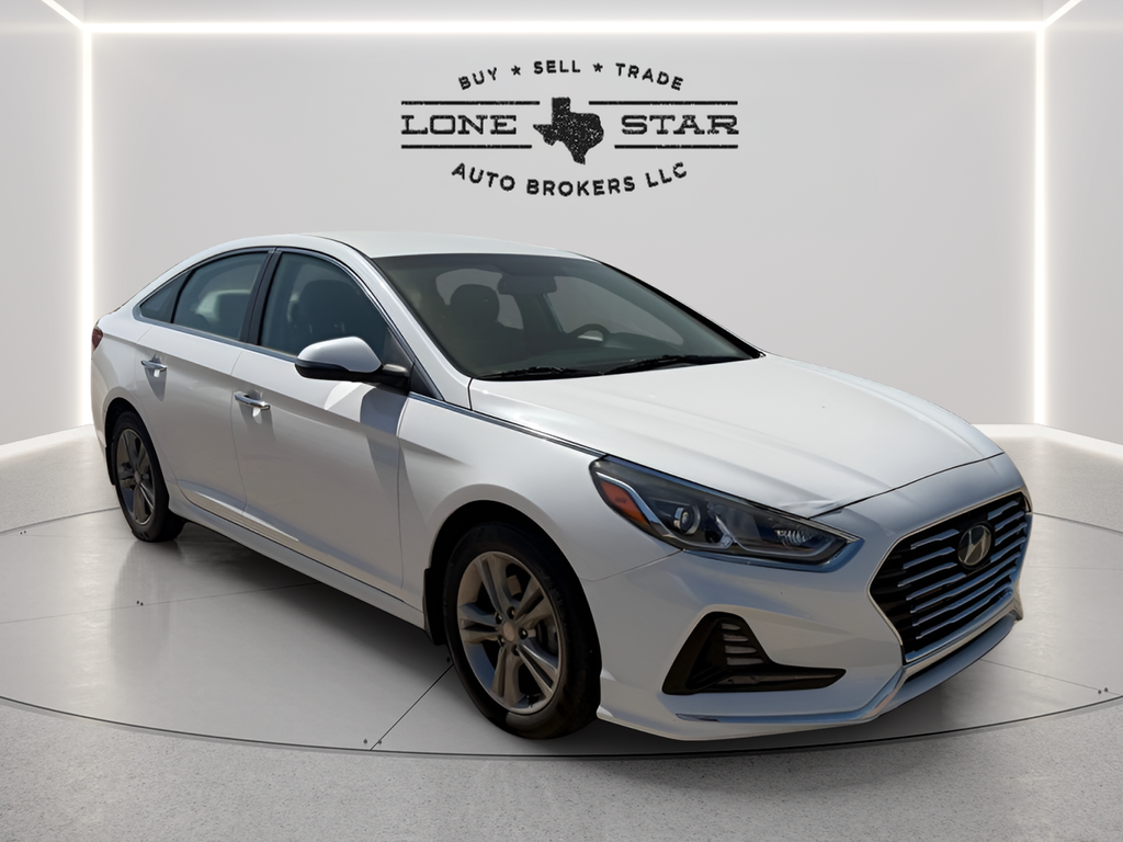 Quartz White Pearl 2018 Hyundai Sonata SEL FWD Sedan Front-Wheel Drive 6-Speed Automatic