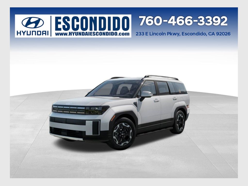 Serenity White 2027 Hyundai Santa Fe SUV / Crossover Front-Wheel Drive 8-Speed Automatic