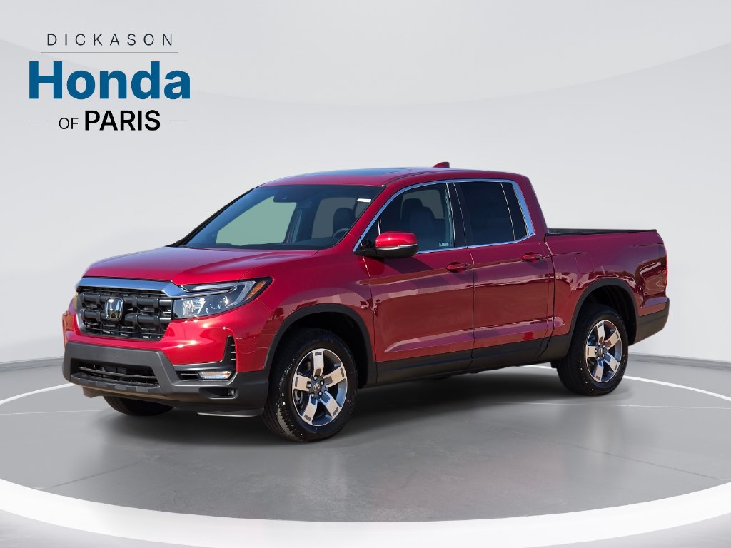 Radiant Red Metallic II 2026 Honda Ridgeline Pickup Truck All-Wheel Drive 9-Speed Automatic