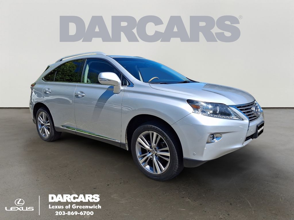 Silver 2015 Lexus RX Hybrid 450h AWD SUV / Crossover All-Wheel Drive Continuously Variable Transmission