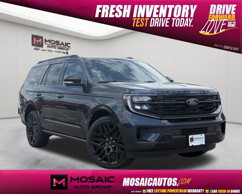 Stone Blue Metallic 2026 Ford Expedition SUV / Crossover Four-Wheel Drive Automatic