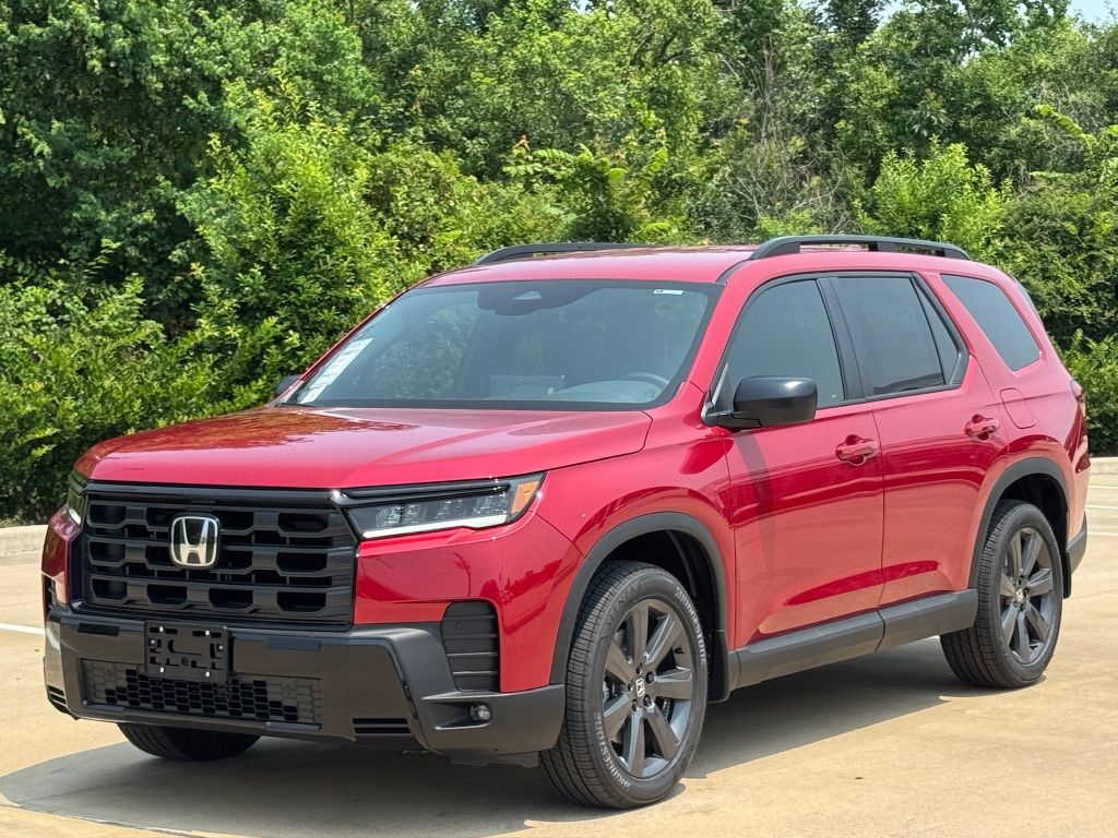 2026 Honda Pilot Sport Red at Classic Honda Galveston