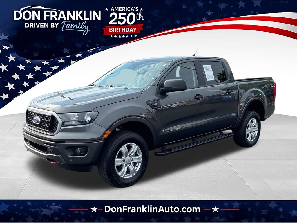 Gray (Magnetic Metallic) 2019 Ford Ranger Pickup Truck Four-Wheel Drive Automatic